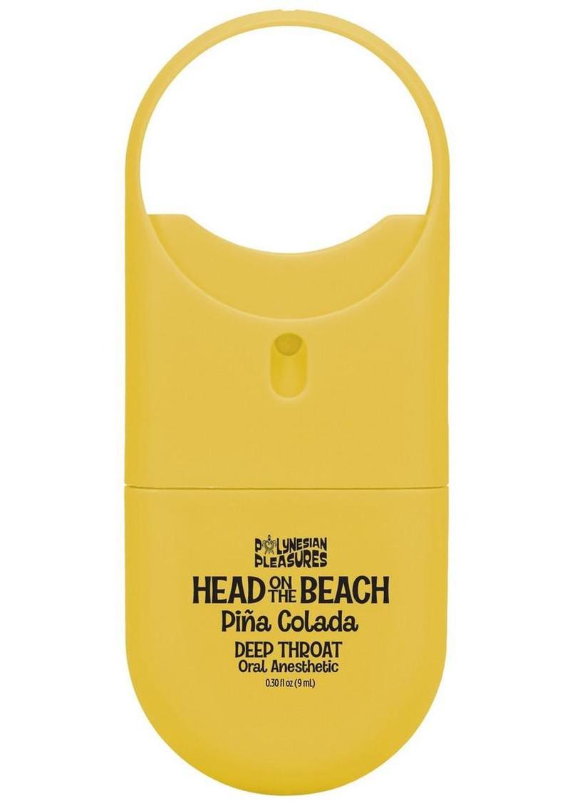 Polynesian Pleasures Head On The Beach By Goodhead Deep Throat Spray To-Go .30oz - Pina Colada