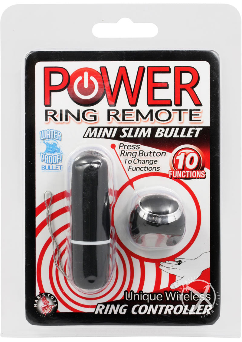 Power Mini Slim Bullet with Remote Ring – After Dark Toys