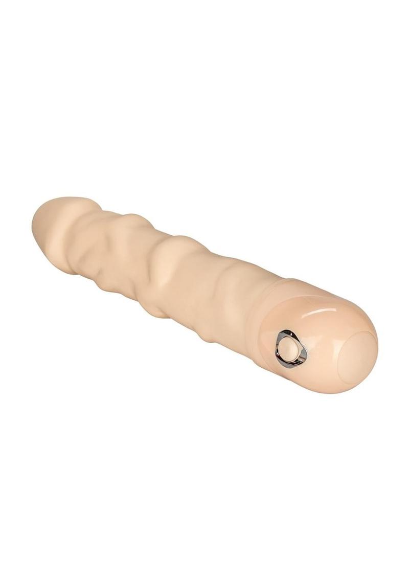 Power Stud Rod Vibrating Dildo - Vanilla
