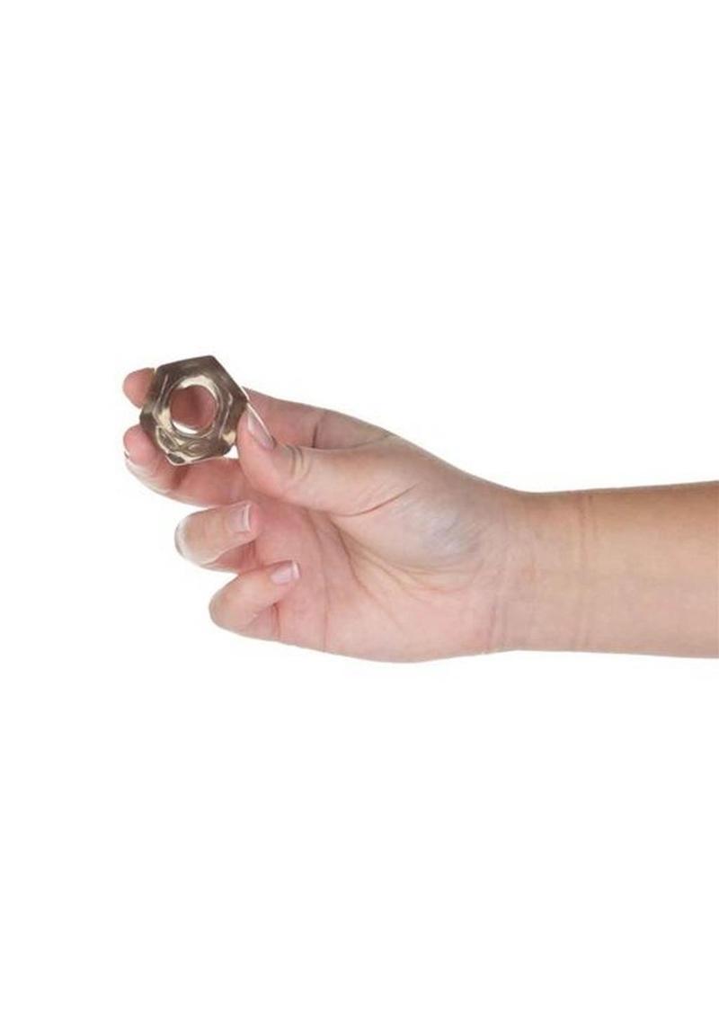 Powerbullet Got Big D Super Stretch Cock Rings - Black - 4 Pack