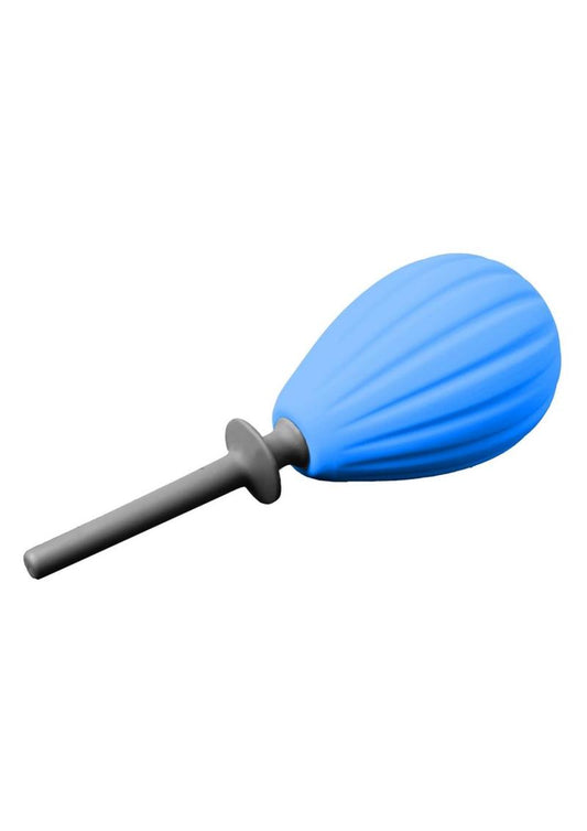 Prelude Silicone Enema Bulb Kit - Black/Blue