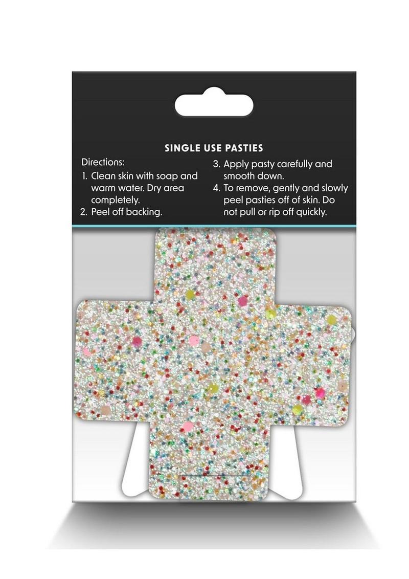 Pretty Pasties Star and Cross - Glow In The Dark/Multicolor