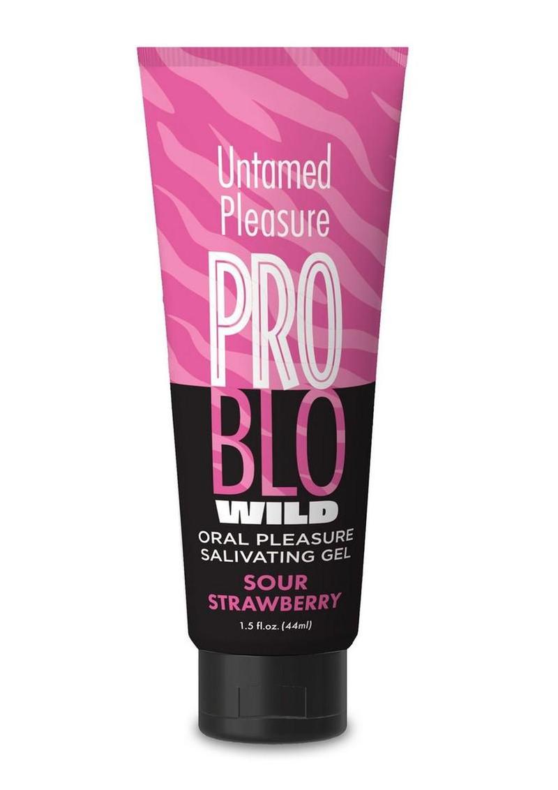 Problo Wild Oral Pleasure Salivating Gel 1.5oz - Sour - Strawberry
