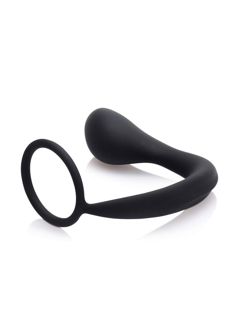 Prostatic Play Explorer II Silicone Prostate Stimulator + Cock Ring ...