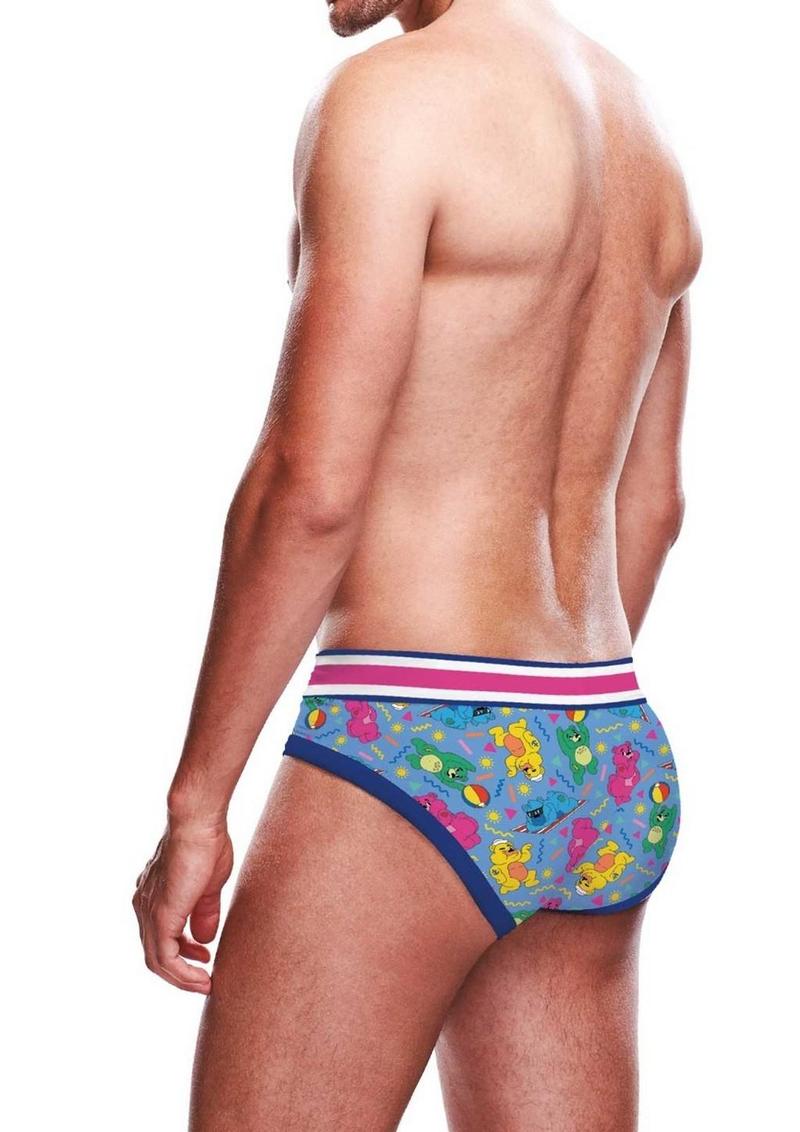 Prowler Beach Bears Brief - Blue - Small