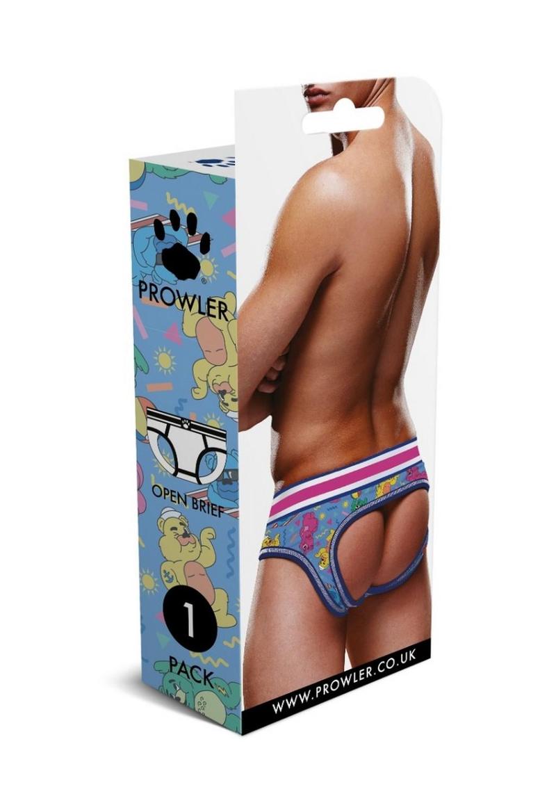 Prowler Beach Bears Open Brief - Blue - XLarge