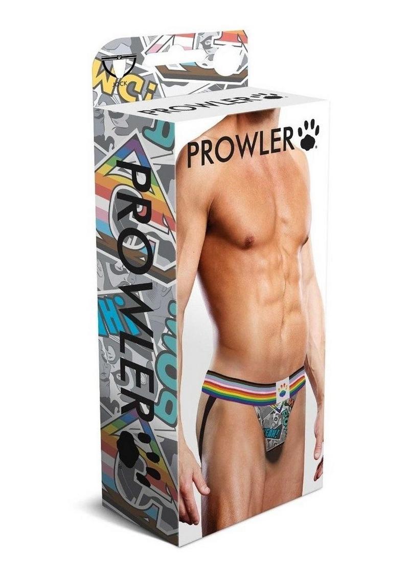 Prowler Comic Book Jock - Gray/Grey/Multicolor - XXLarge