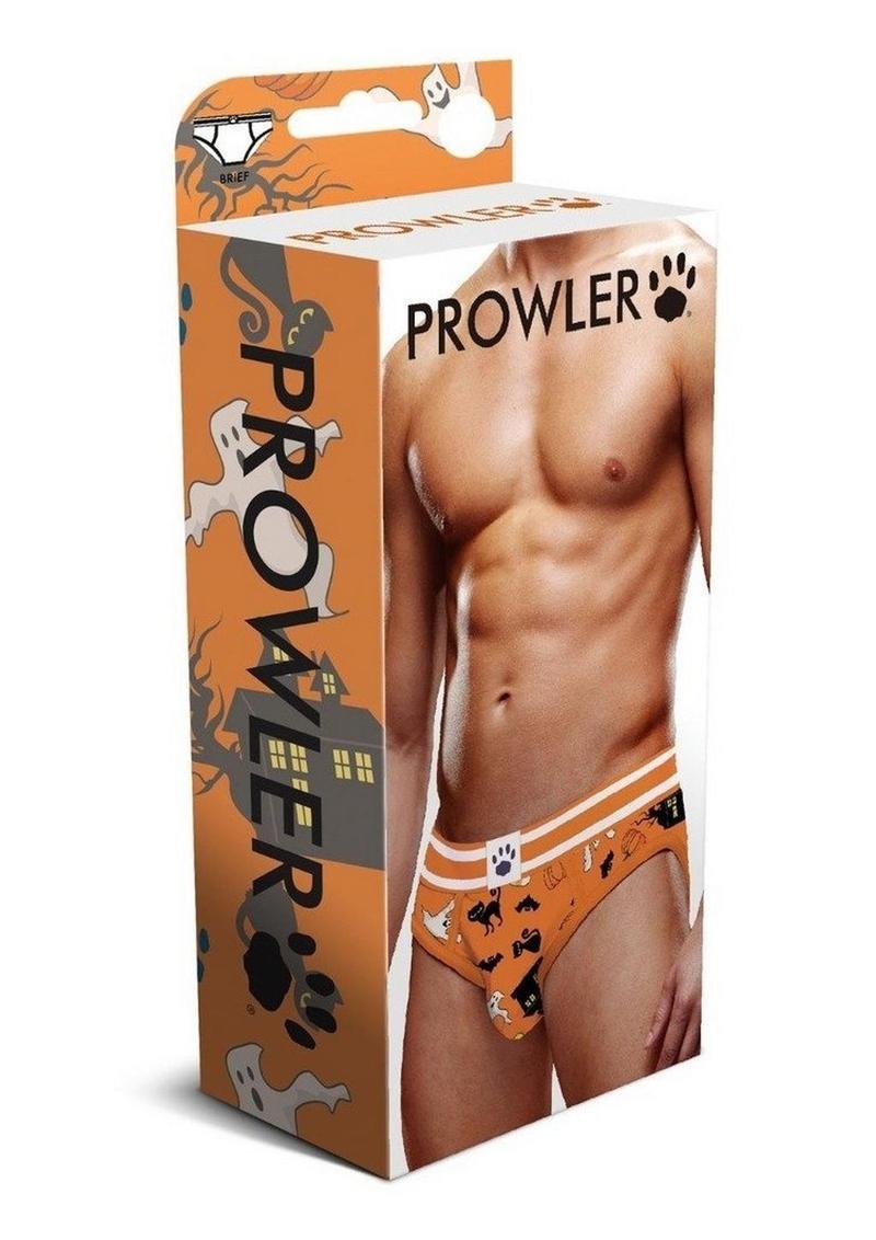 Prowler Halloween Brief - Black/Orange - XLarge