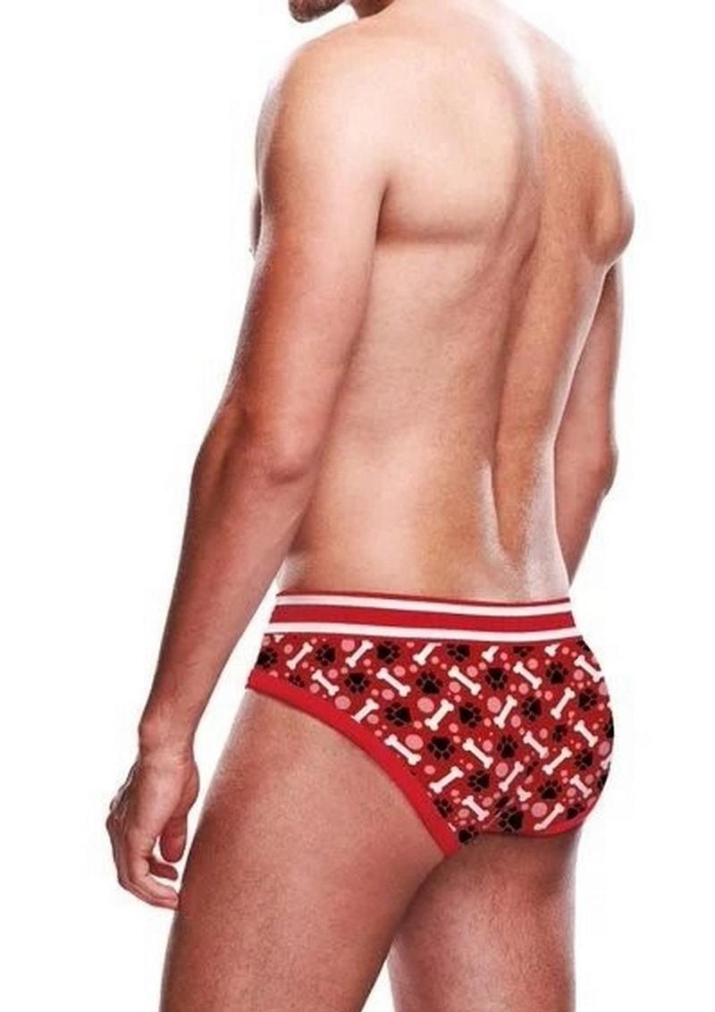 Prowler Red Paw Brief - Red/White - Medium