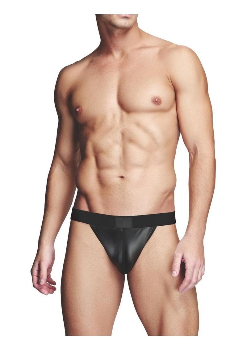 Prowler Red Wetlook Ass-Less Jock - Black - XLarge