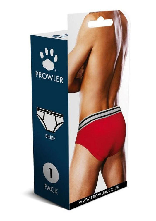 Prowler Red/White Brief - Red/White - Small