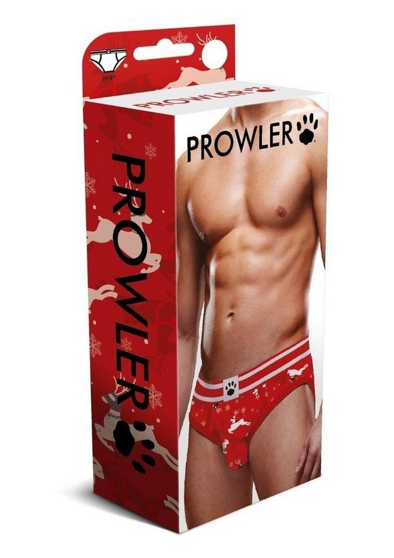 Prowler Reindeer Brief - Black/Red - XLarge