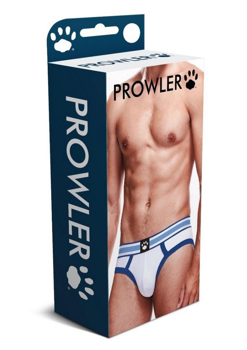 Prowler White/Blue Brief - Blue/White - Medium