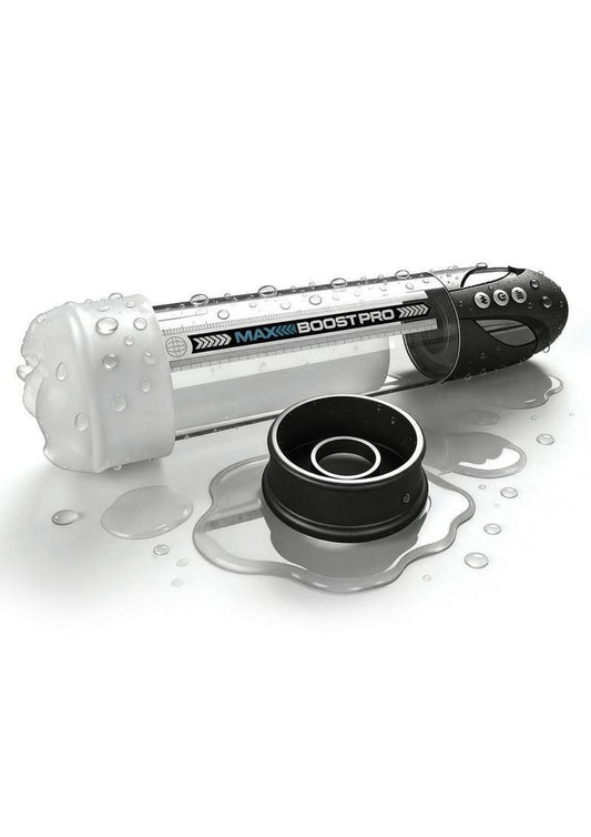 Pump Worx Max Boost Pro Flow Rechargeable Power Pump Deluxe Kit - Clear/Frost