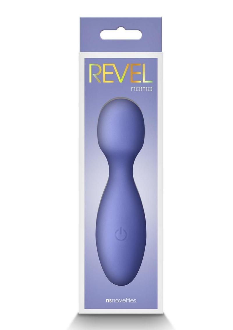 Revel Noma Rechargeable Silicone Wand - Purple