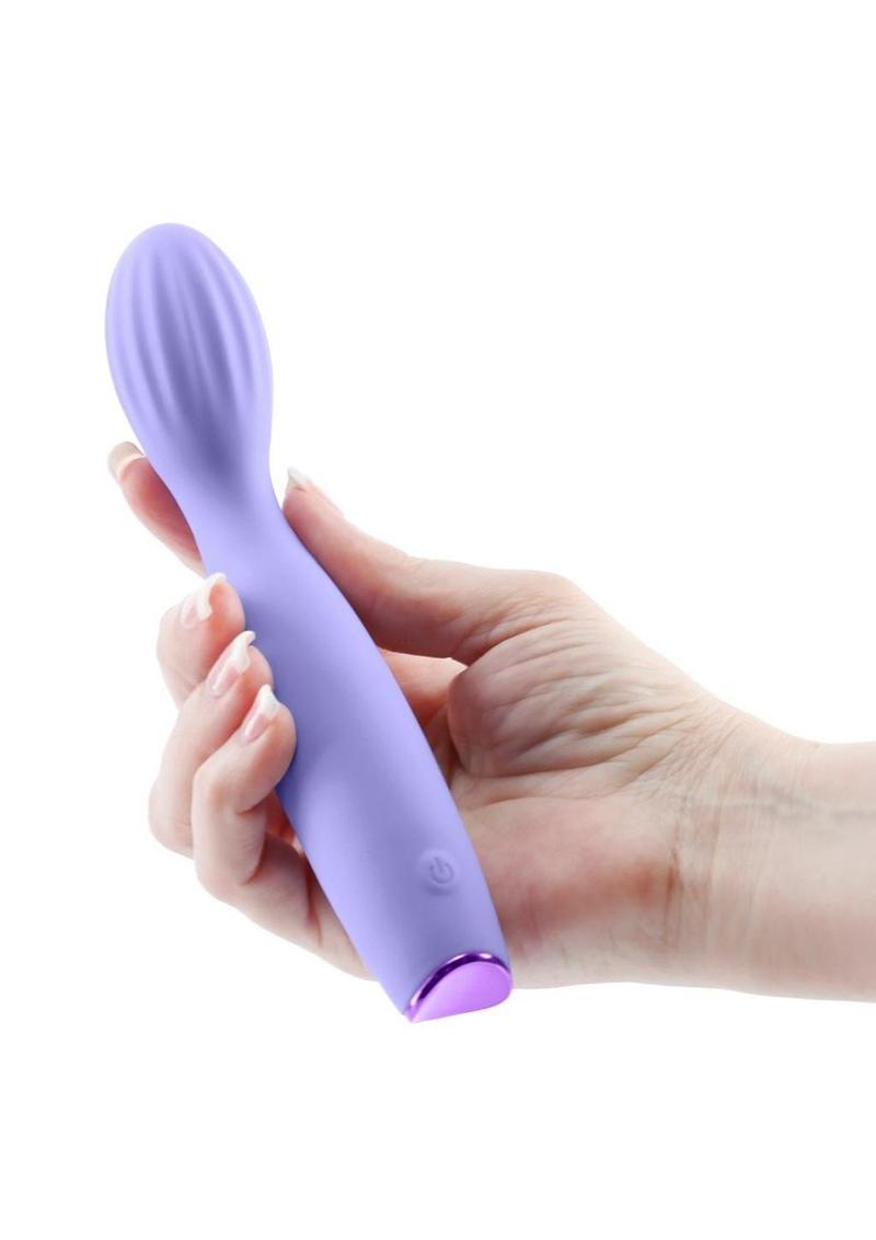 Revel Pixie Rechargeable Silicone G-Spot Vibrator - Purple