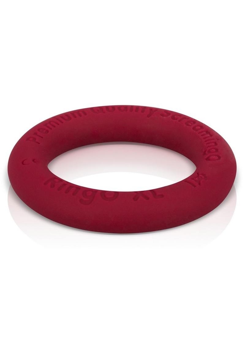 Ringo Ritz XL Individual Ring Silicone - Red - XLarge