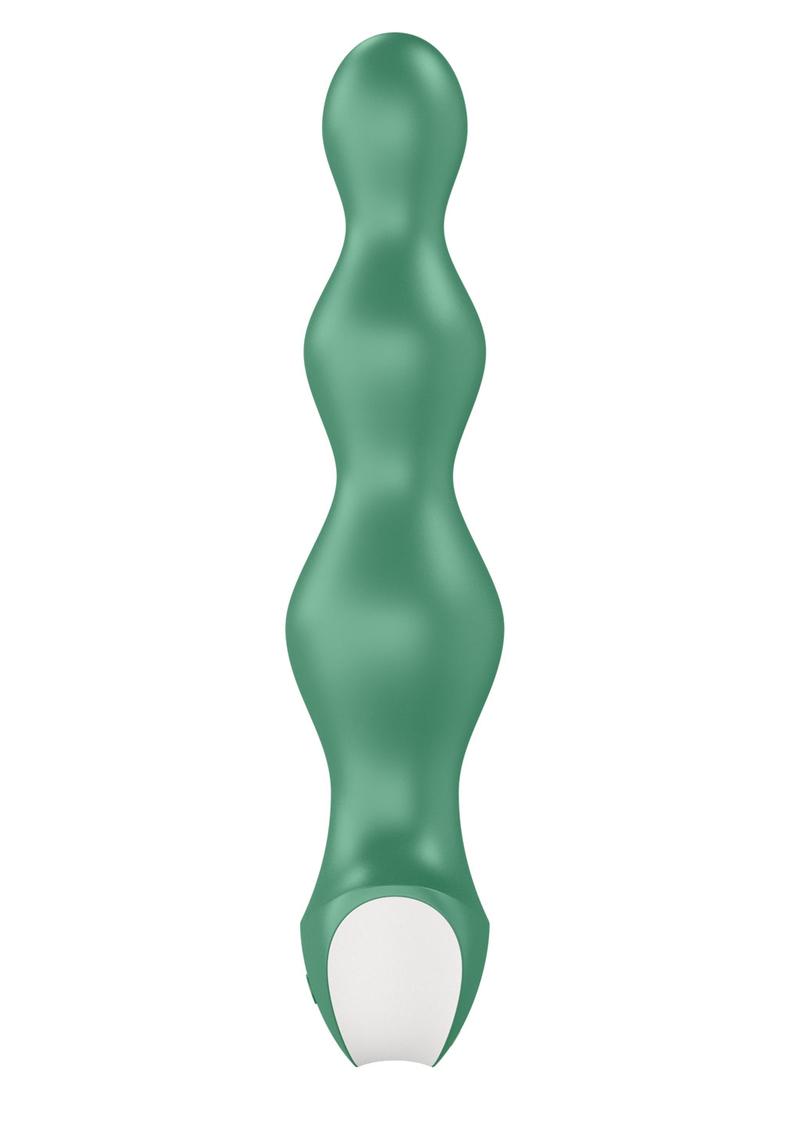 Satisfyer Lolli-Plug 2 Silicone Beaded Anal Plug - Green