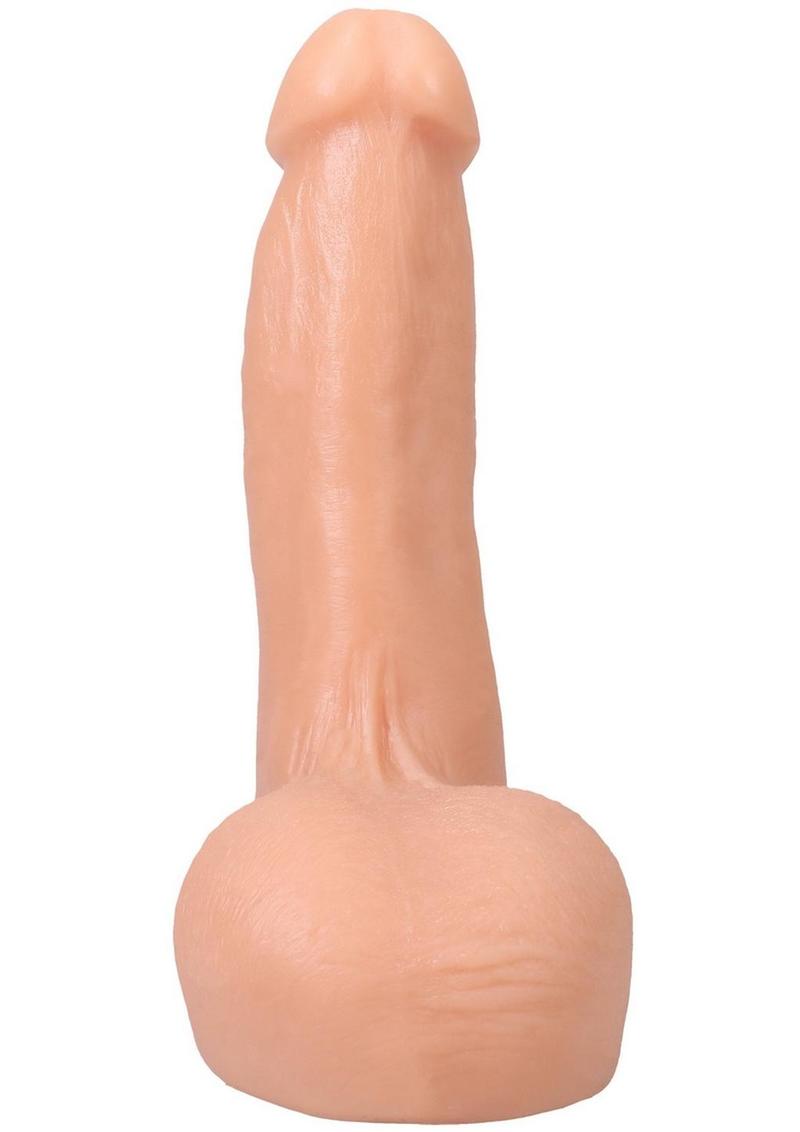 Signature Cocks Ultraskyn The Flesh Mechanic Dildo with Removable Suction Cup - Vanilla - 8.5in