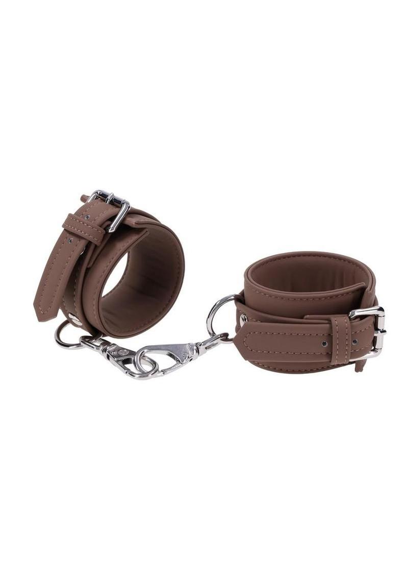Signature Dawn Dream Handcuffs - Brown/Silver