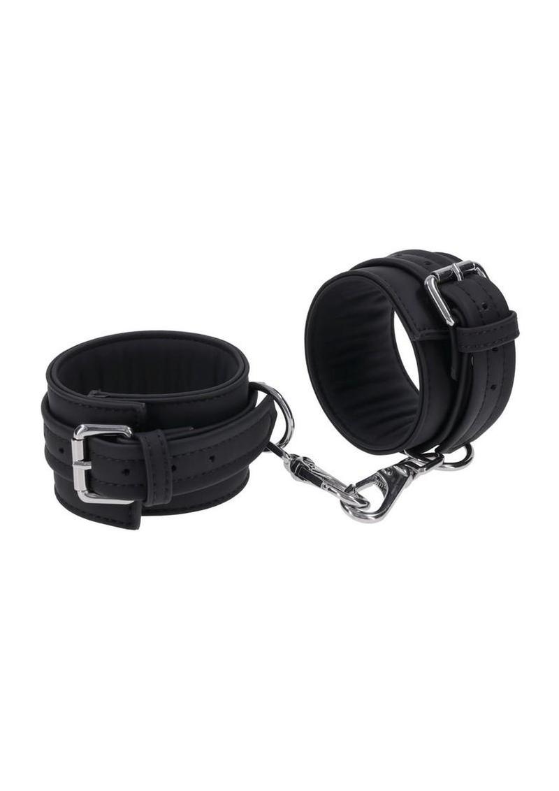 Signature Midnight Muse Ankle Cuffs - Black/Silver