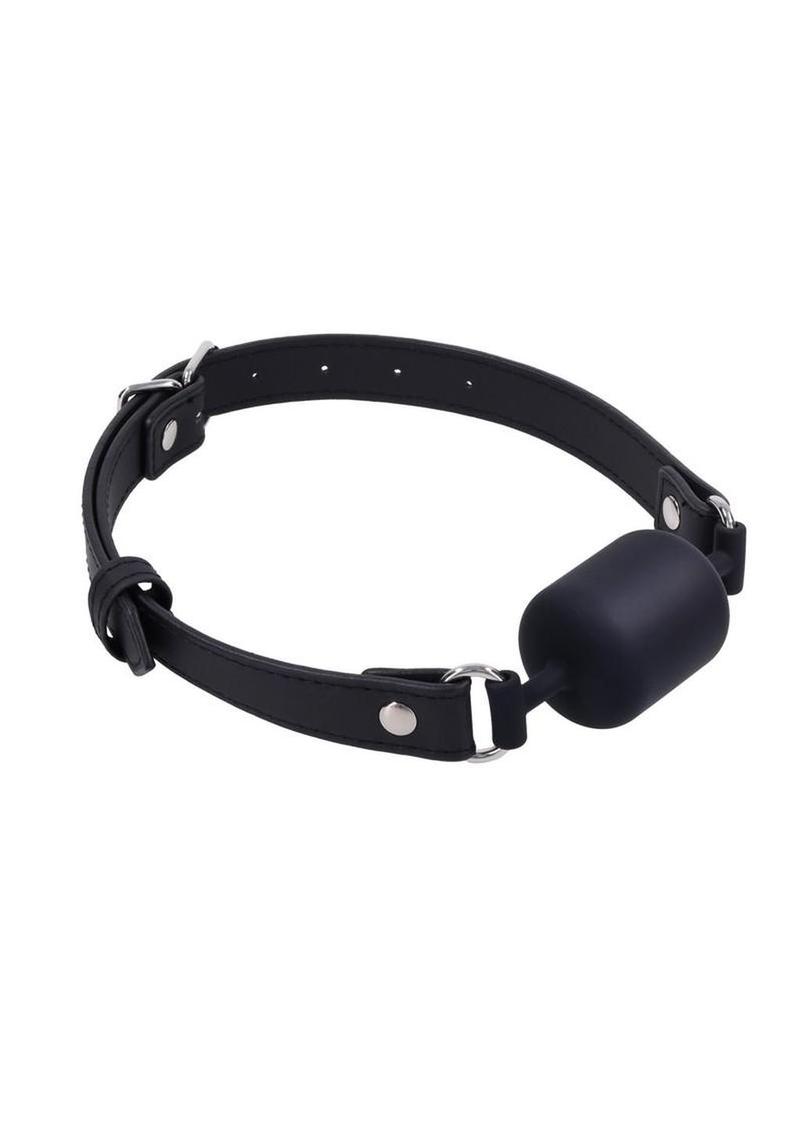 Signature Midnight Muse Barrel Gag - Black/Silver
