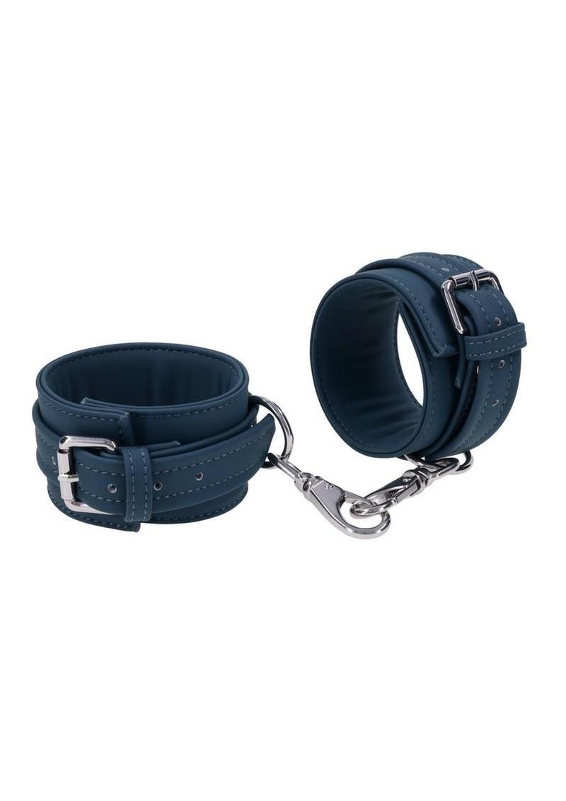 Signature Twilight Tease Ankle Cuffs - Blue/Silver
