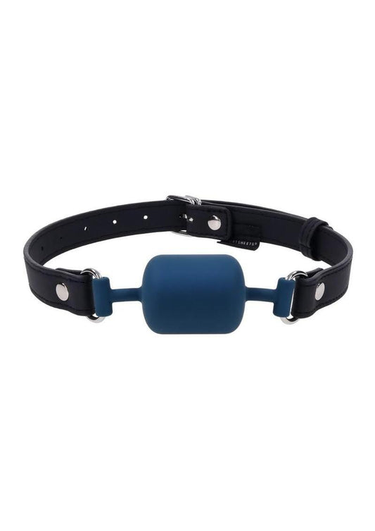 Signature Twilight Tease Barrel Gag - Blue/Silver