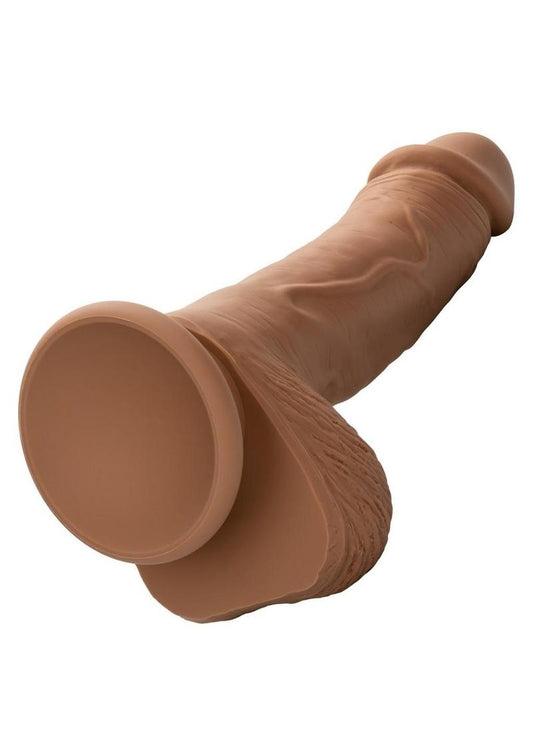 Silicone Studs Dual Density with Suction Cup Base - Chocolate - 5in