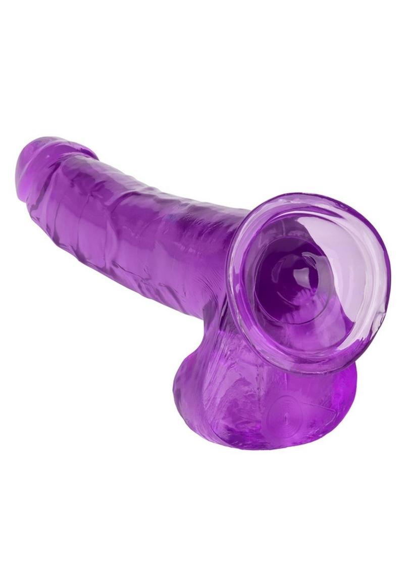 Size Queen Dildo - Purple - 10in