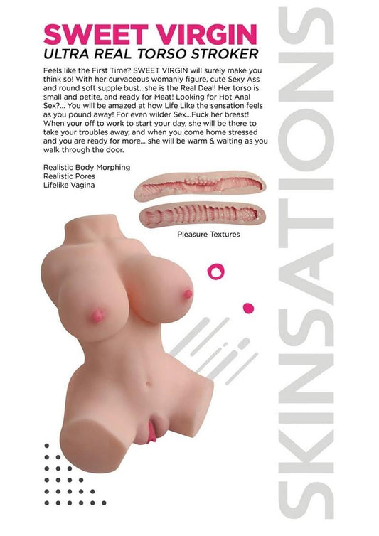 Skinsations Sweet Virgin Body Masturbator - Vanilla