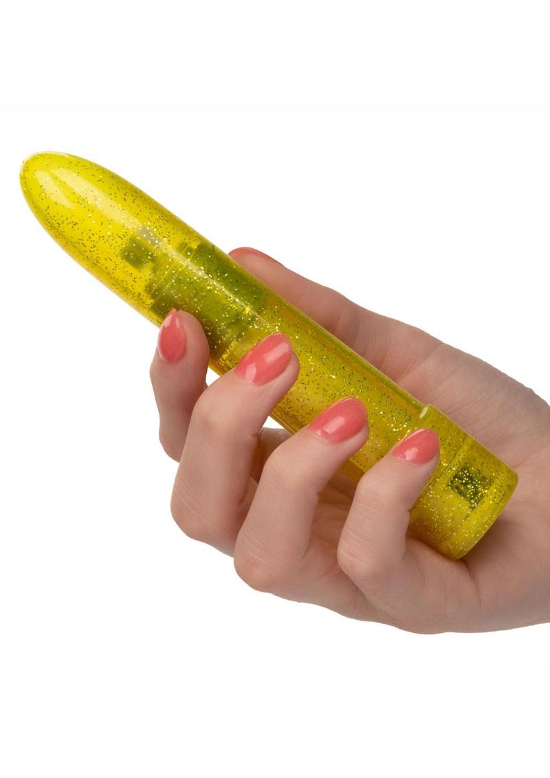 Sparkle Mini Vibrator - Yellow