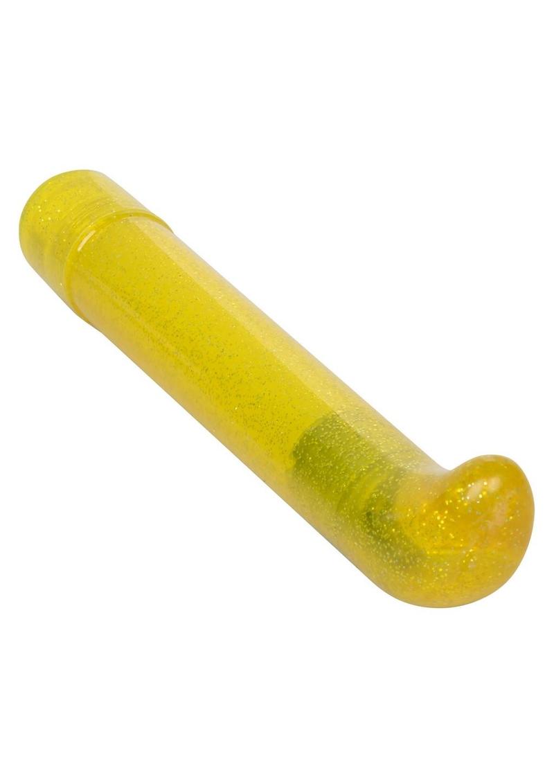 Sparkle Slim G Vibrator - Yellow
