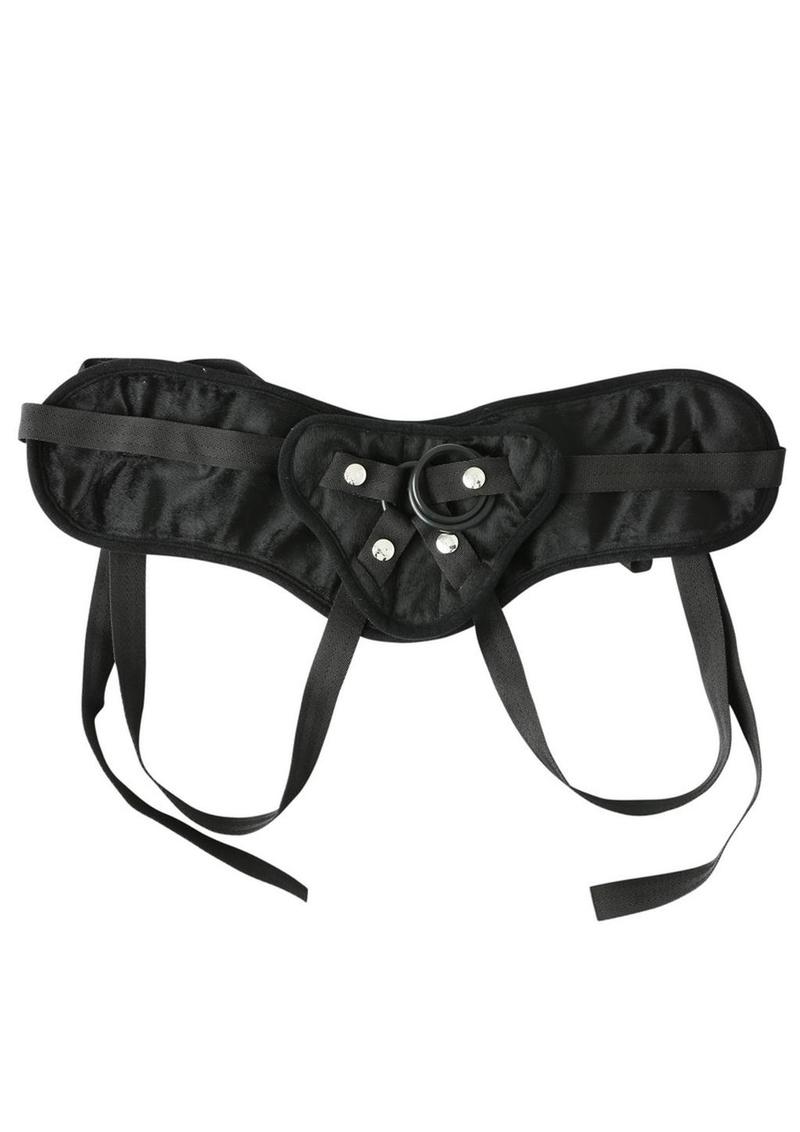 Sportsheets Curvy Colletion Noire Adjustable Strap-On - Black - Plus Size/Queen