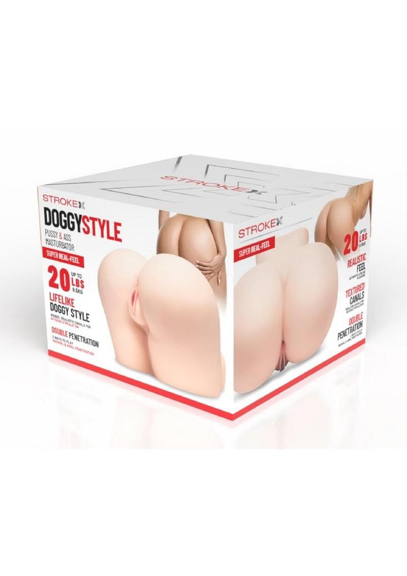 Stroke X Doggystyle Masturbator - Pussy and Ass - Vanilla