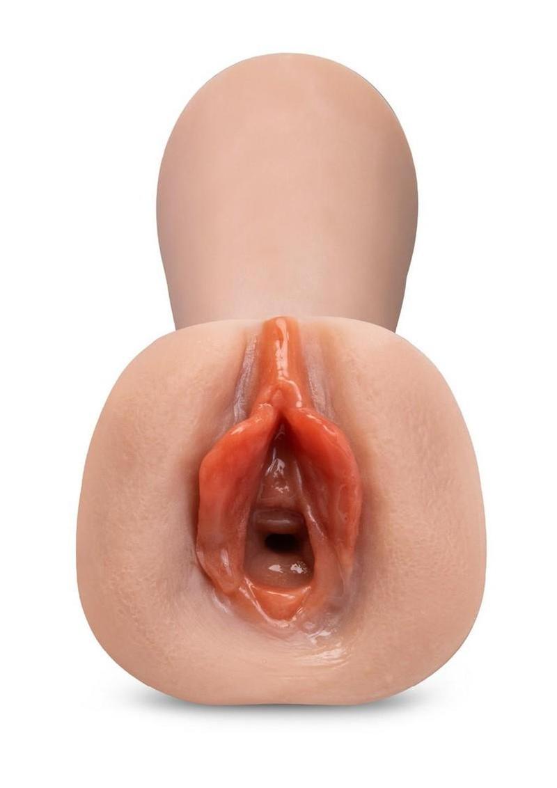 Stroke X Juicy Pussy Self Lubricating Masturbator - Vanilla