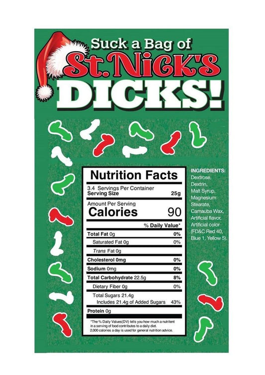 Suck A Bag Of St Nick's Dicks - 3oz