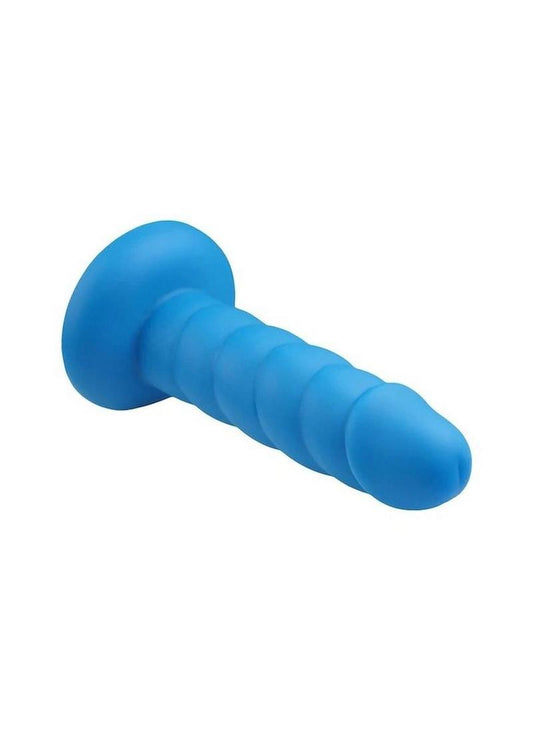 Suga' Daddy Silicone Dildo - Blue - 5.5in