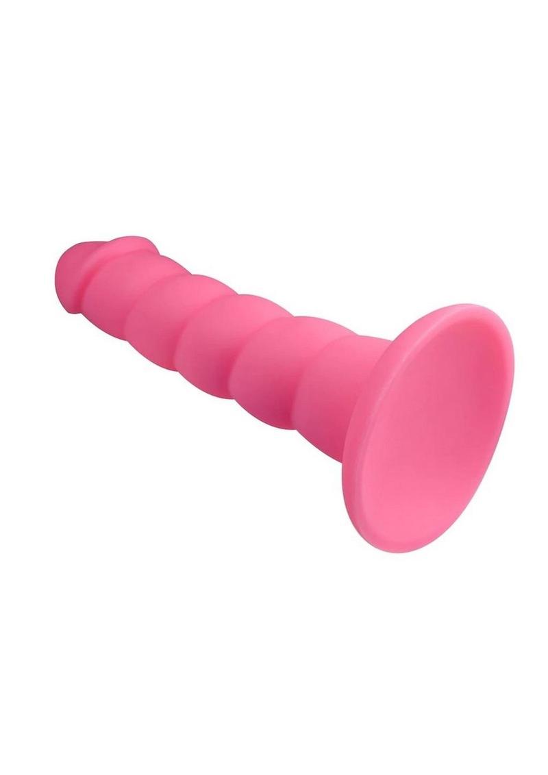Suga' Daddy Silicone Dildo - Pink - 9.5in