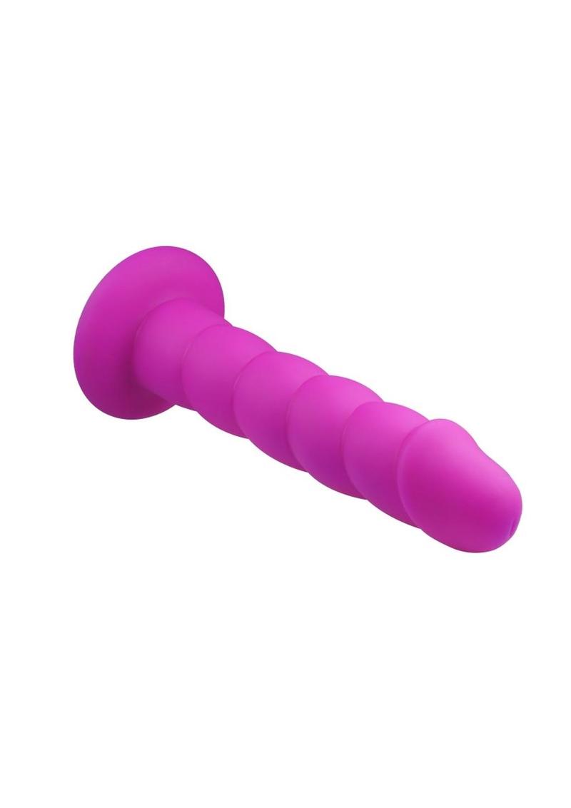 Suga' Daddy Silicone Dildo - Purple - 9.5in