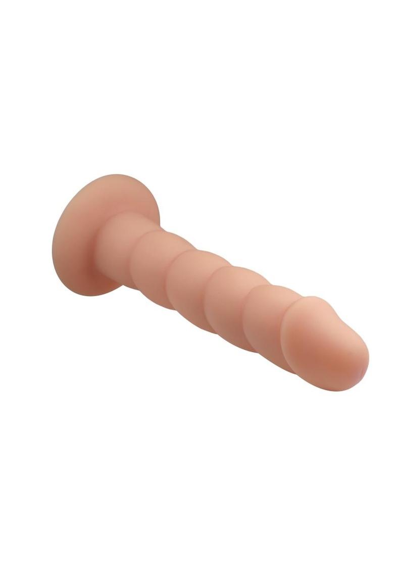 Suga' Daddy Silicone Dildo - Flesh/Vanilla - 9.5in