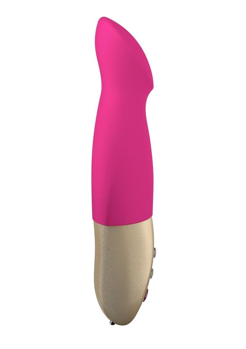 Sundaze Silicone Dual Stimulating Vibrator - Fuschia/Pink