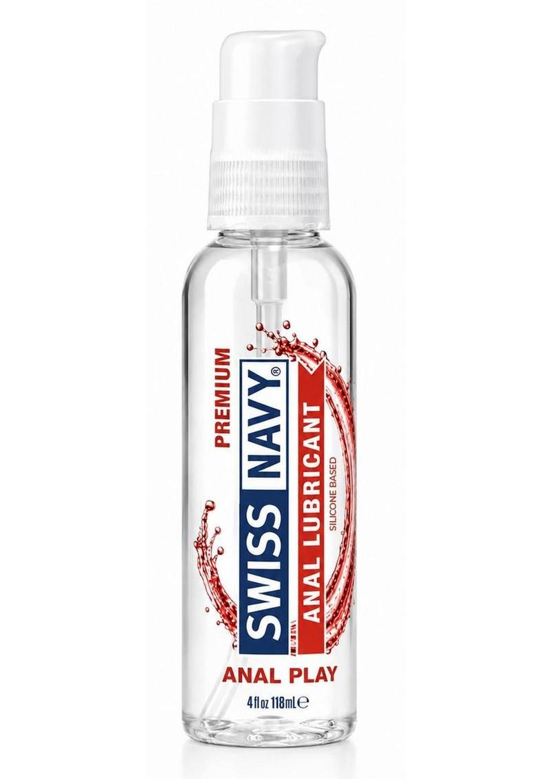 Swiss Navy Silicone Anal Lubricant / Clove Free - 4oz