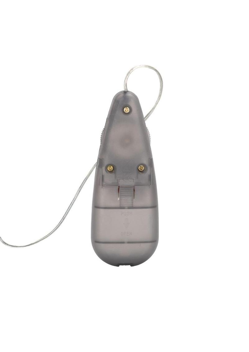 Tear Drop Bullet with Wired Remote Control - Silver - 2.1in
