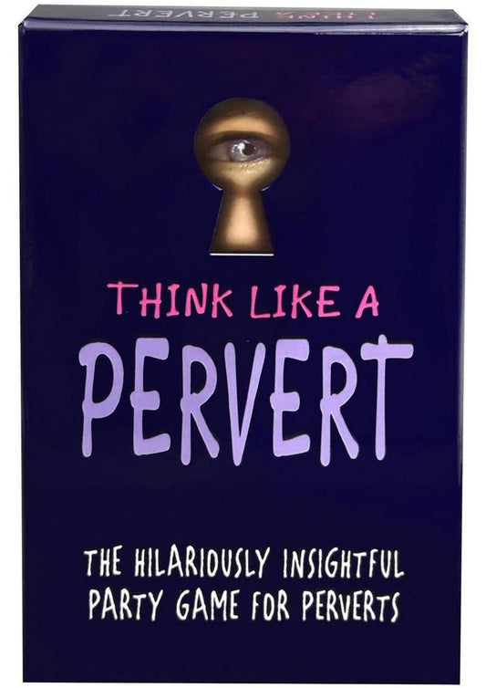 Think Like A Pervert Party Game