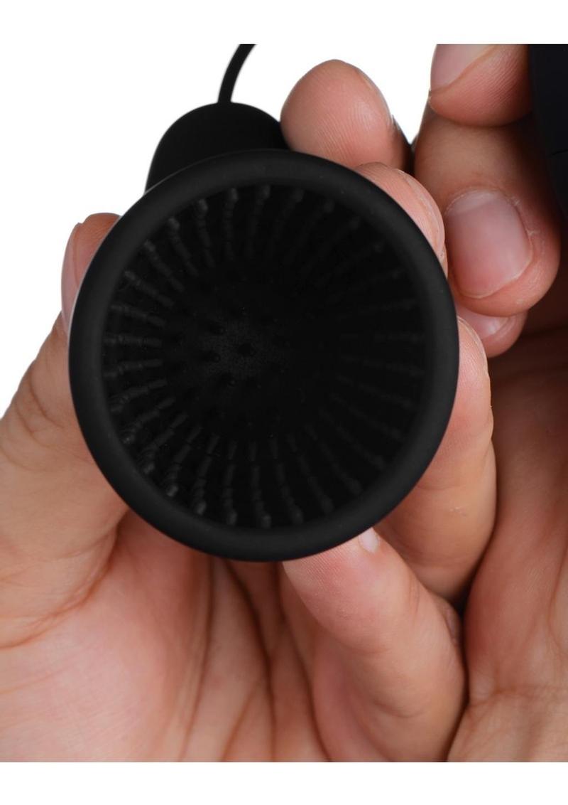 Trinity Vibes Deluxe Silicone Penis Head Teaser - Black