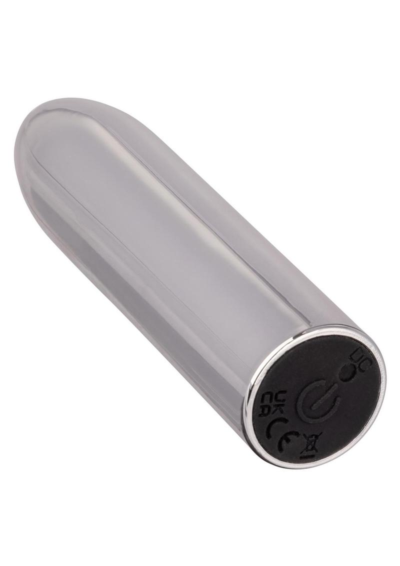 Turbo Buzz Classic Rechargeable Bullet - Silver