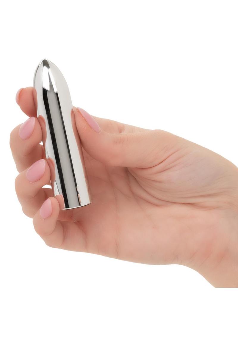Turbo Buzz Classic Rechargeable Bullet - Silver