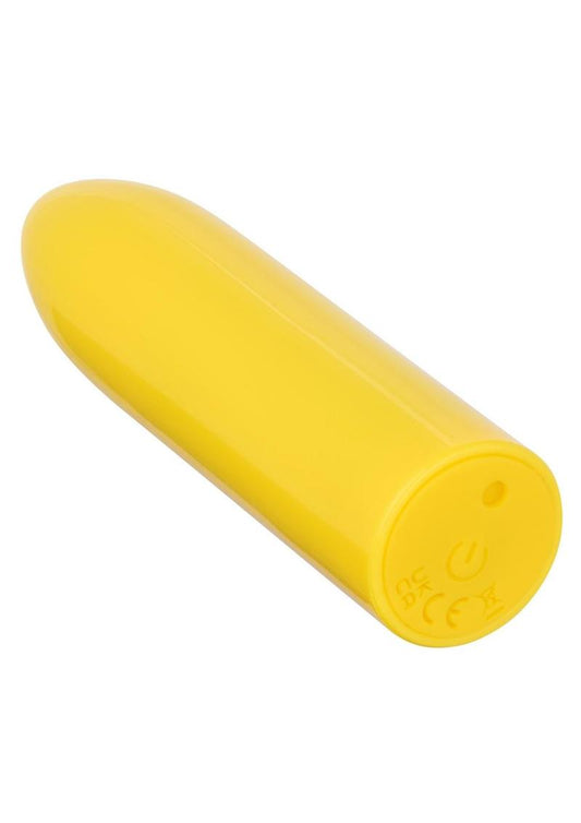 Turbo Buzz Classic Rechargeable Mini Bullet - Yellow