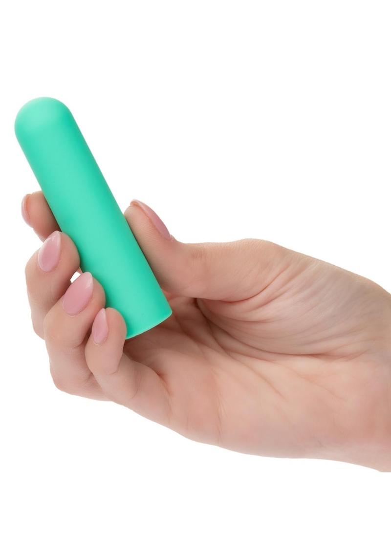 Turbo Buzz Rechargeable Rounded Bullet - Green